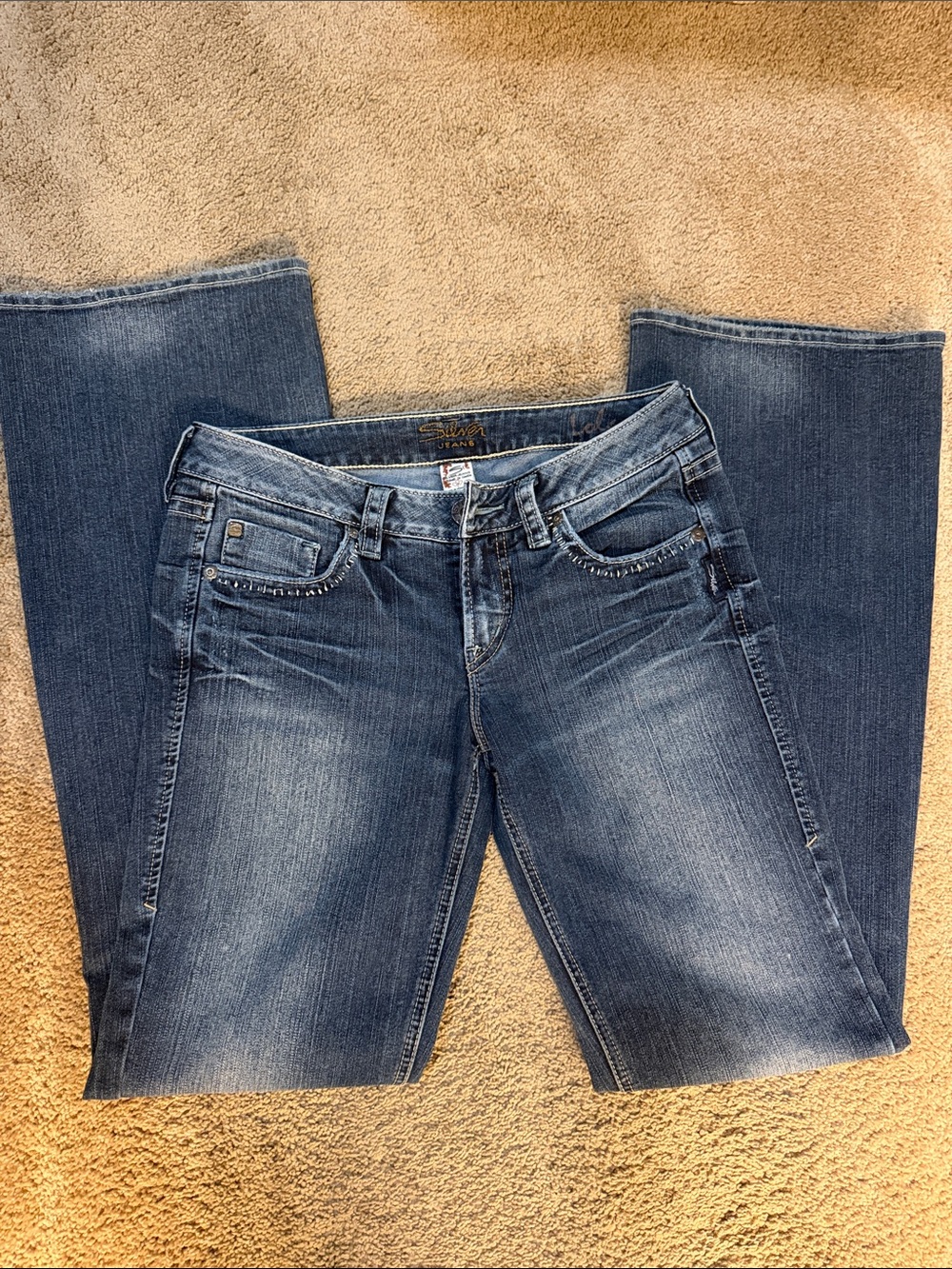 Silver Jeans Light Blue Flare Jeans